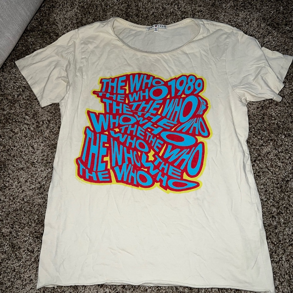 Urban outfitters junk food The Who t shirt